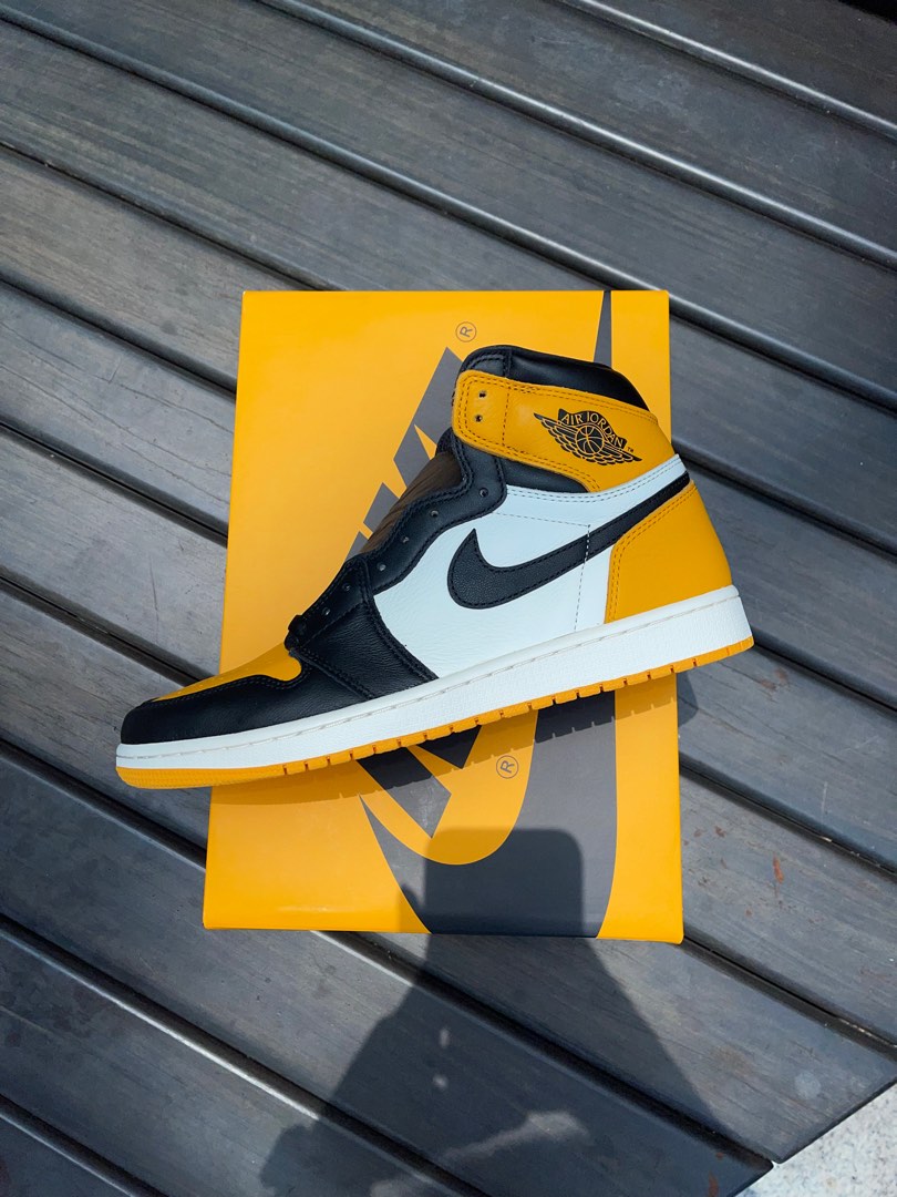 jordan 1 high yellow