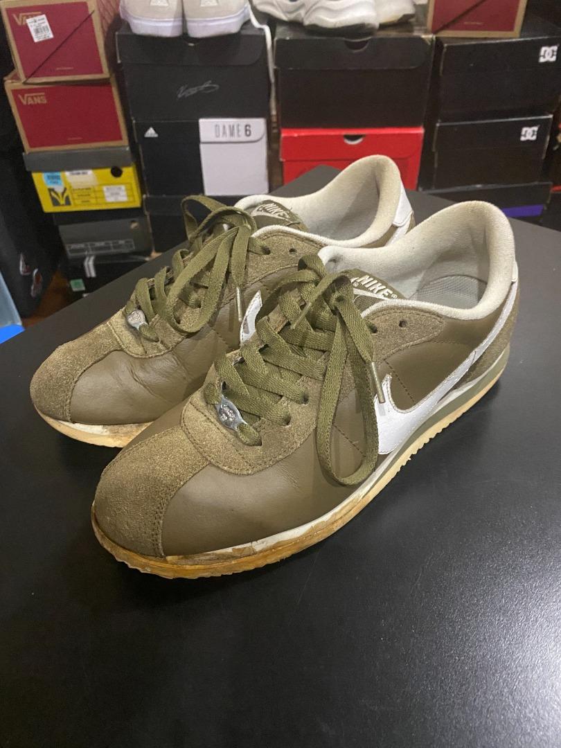 Nike cortez hotsell military green