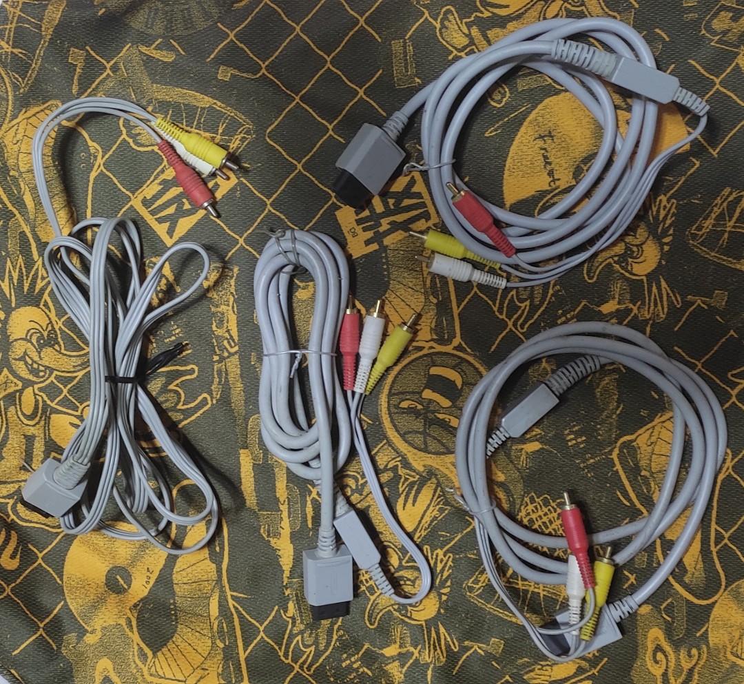 Nintendo Wii AV Cable Original, Video Gaming, Gaming Accessories