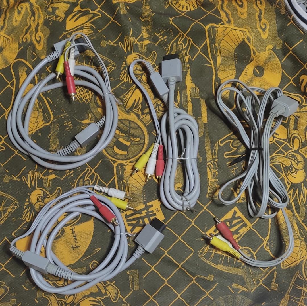 Nintendo Wii AV Cable Original, Video Gaming, Gaming Accessories