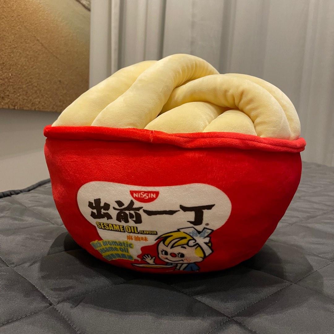 Nissin Ramen Noodles Stuffed Plush Toy, Hobbies & Toys, Toys & Games on ...