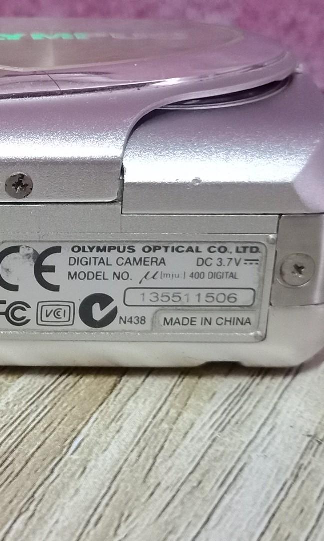 OLYMPUS U mju 400 DIGITAL, Photography, Cameras on Carousell