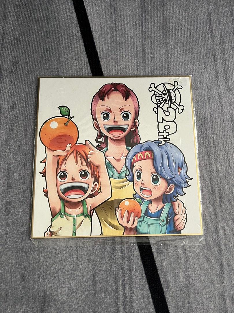 Opm114 Ichiban Kuji One Piece Belle Mere And Nami th Anniversary Shikishi Art Board Hobbies Toys Toys Games On Carousell