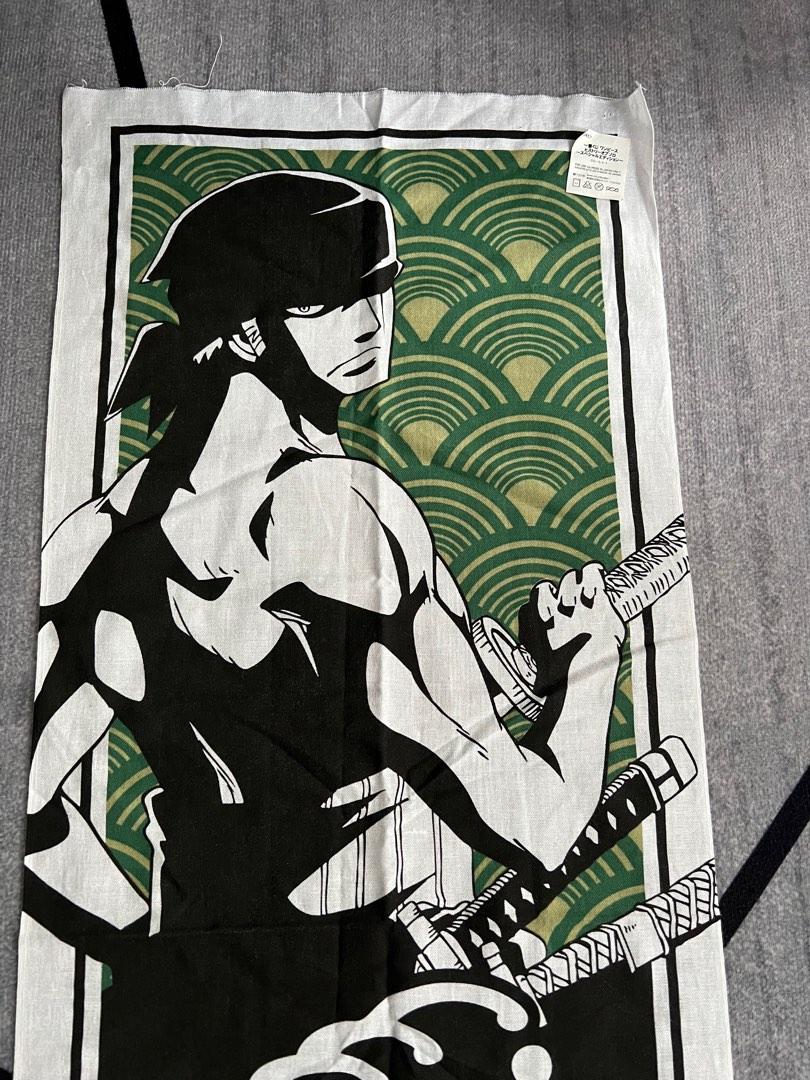 (OPM124) One Piece Zoro Long Cloth Banner/Merchandise, Hobbies & Toys