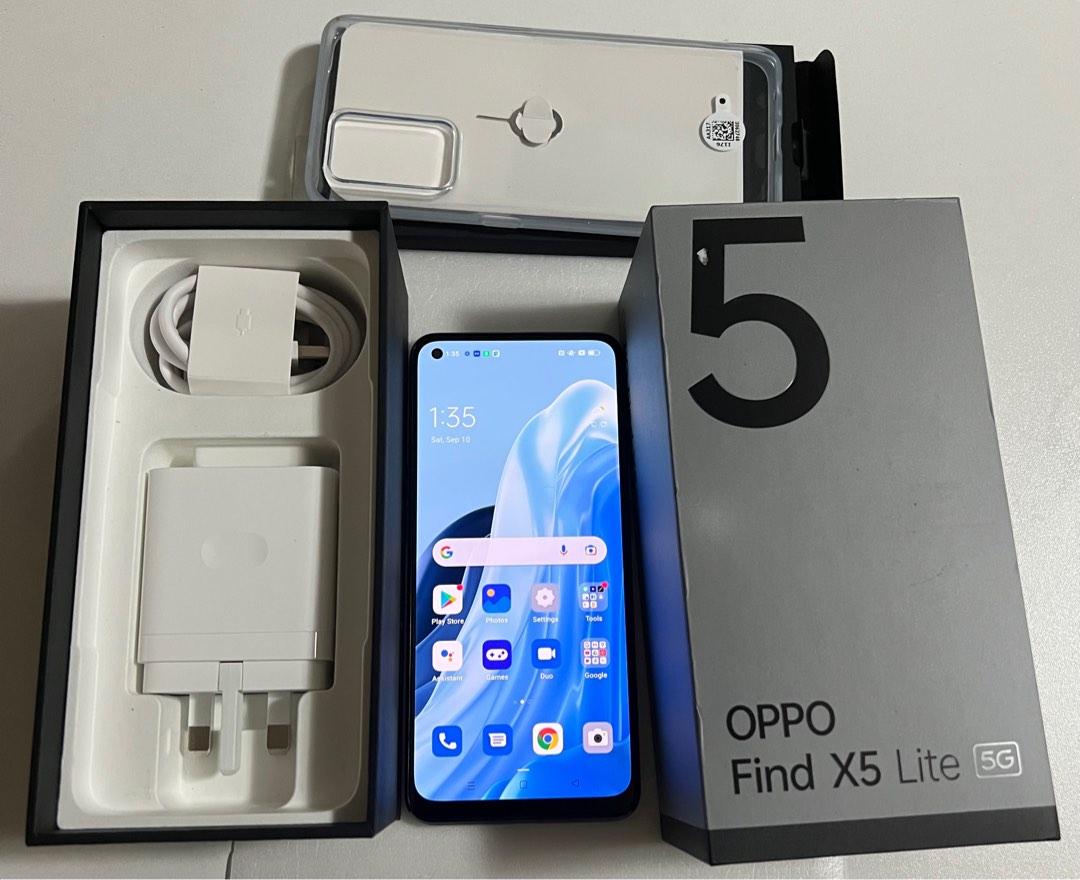 Oppo Find X5 Lite 5g 256gb8gb Dual Sim With Original Charger And Case 手提電話 手機 Android 安卓手機 3293