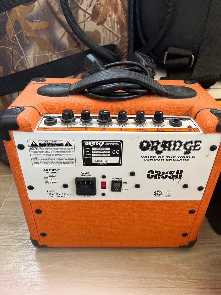 Orange Crush 12L 結他AMP, 興趣及遊戲, 音樂、樂器& 配件, 樂器配件