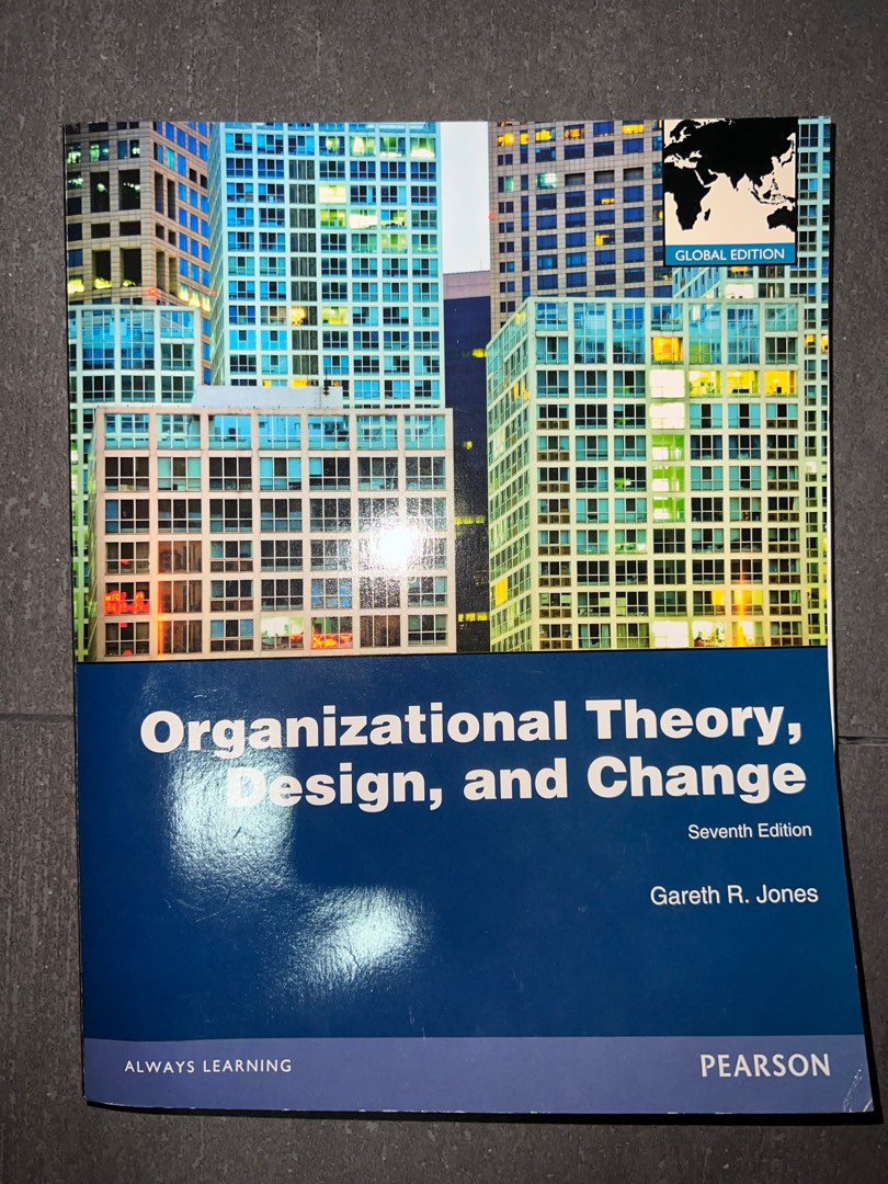 Change,　and　Organization　Design　Theory,　Hobbies　on　Toys,　Books　Textbooks　Magazines,　Carousell