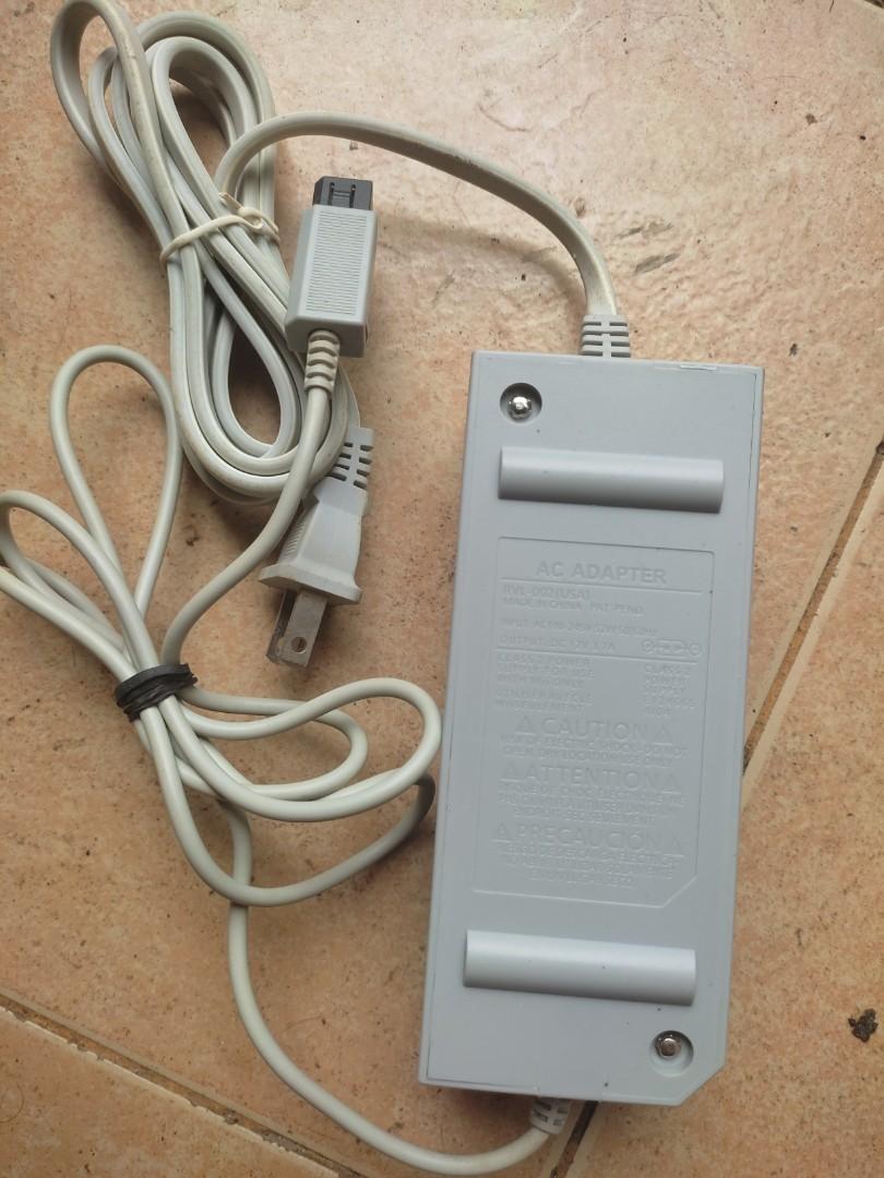 Original Nintendo Wii Power Adapter, Video Gaming, Gaming Accessories