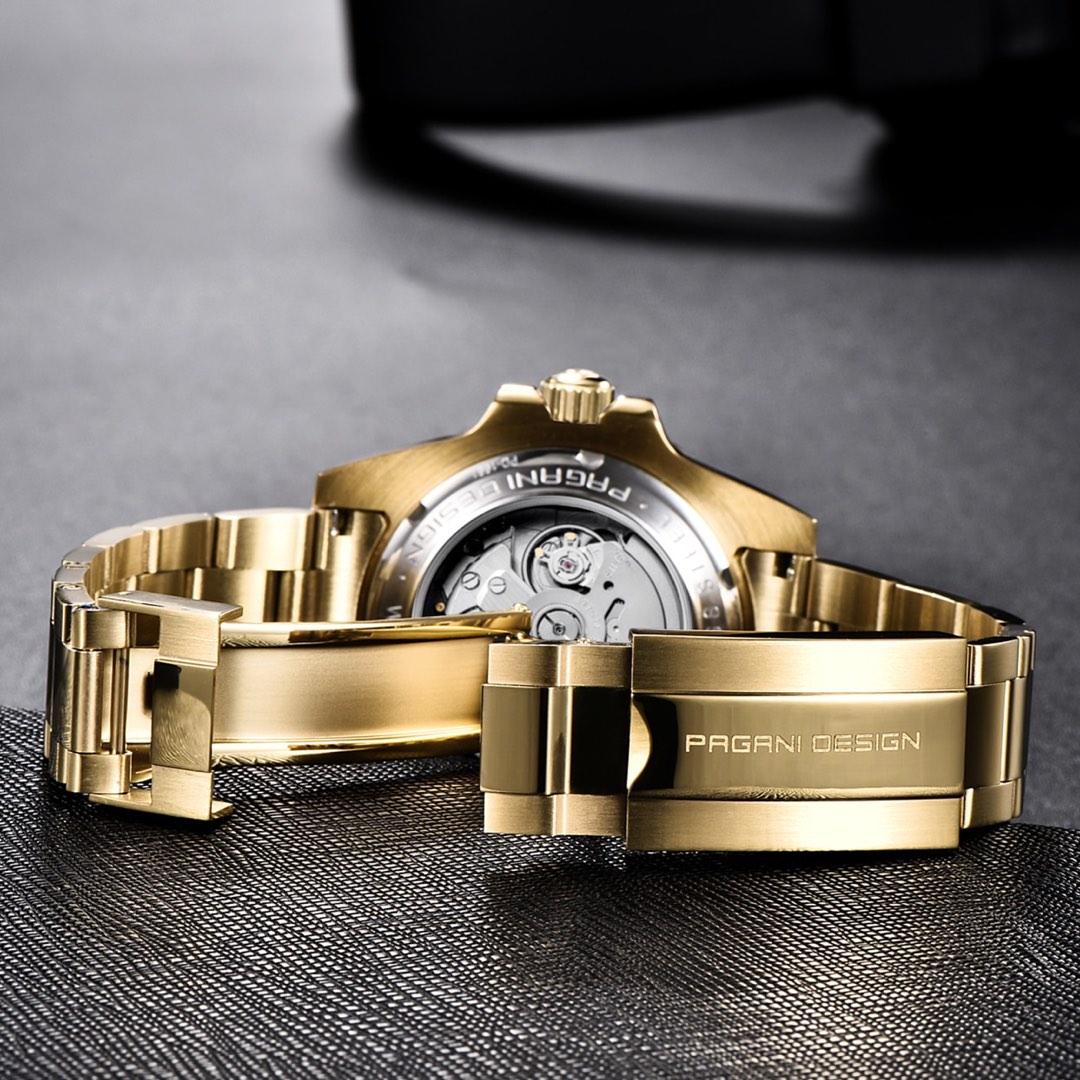 Gold watch clearance design