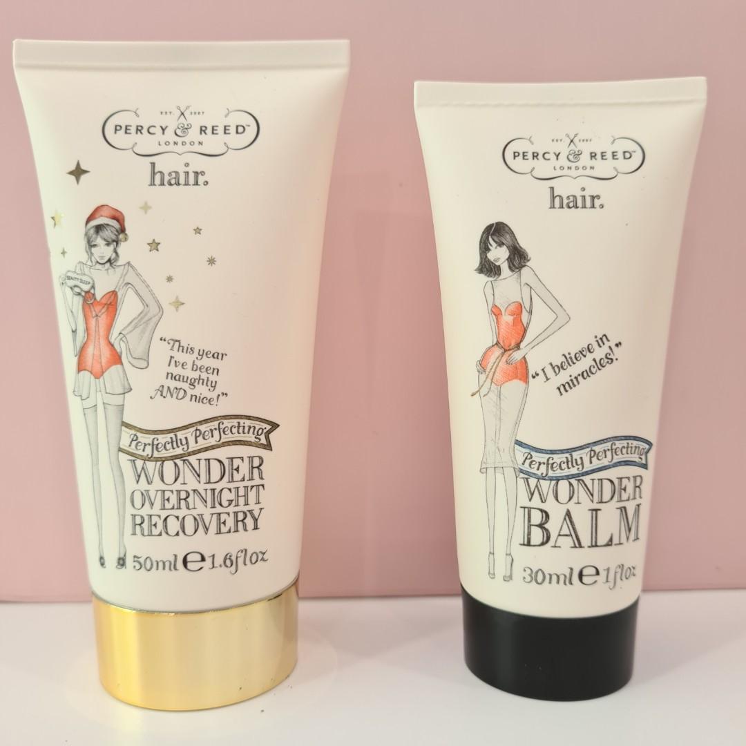Percy & Reed Wonder Balm Wonder Overnight Recovery Hair balm treatment anti breakage rehydrating