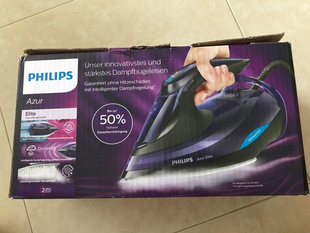 Philips Azur Elite Steam Iron With OptimalTEMP Technology-GC5039/30, TV ...