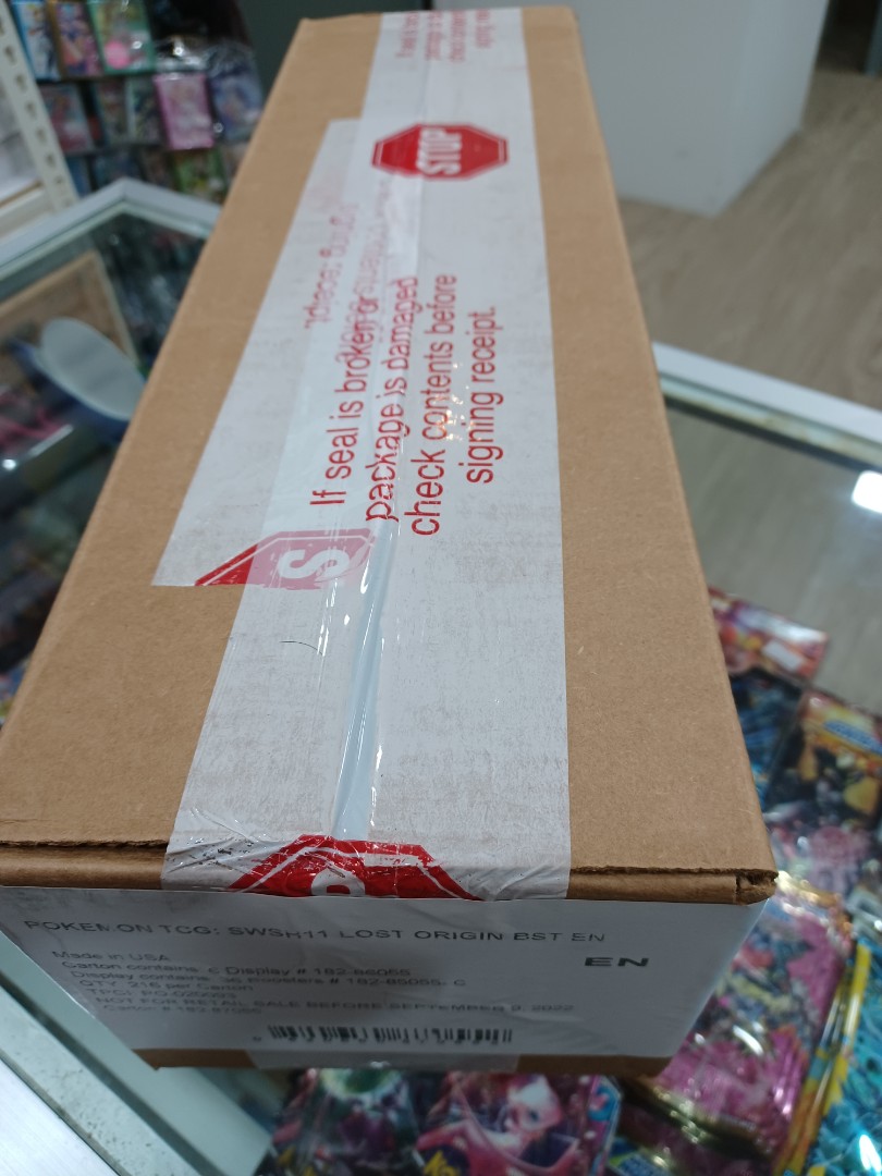 Pokemon TCG SS11 Lost Origin Booster Box Carton, Hobbies & Toys, Toys ...