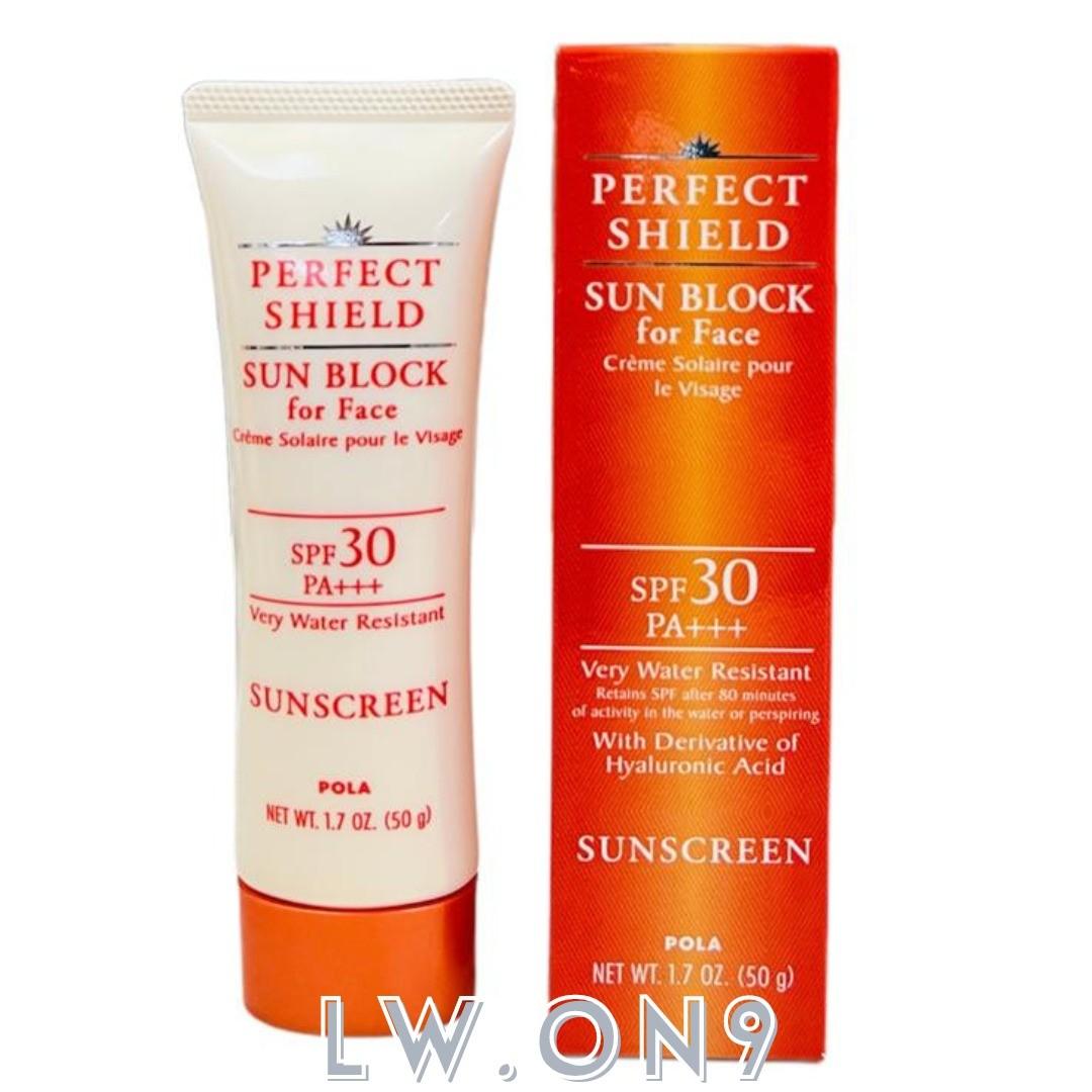 POLA PERFECT SHIELD SUN BLOCK FOR FACE SPF30 PA+++, Beauty & Personal