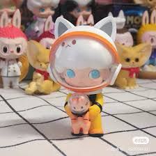 [Rare Piece] POPMART X DIMOO Space Travel Kitty Space Boy Gatcha ...