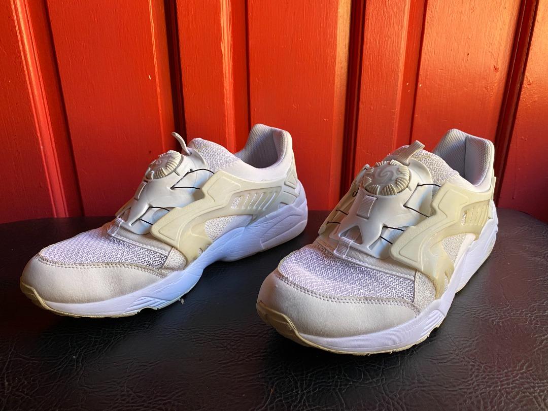Puma Disc Blaze White Men S Fashion Footwear Sneakers On Carousell