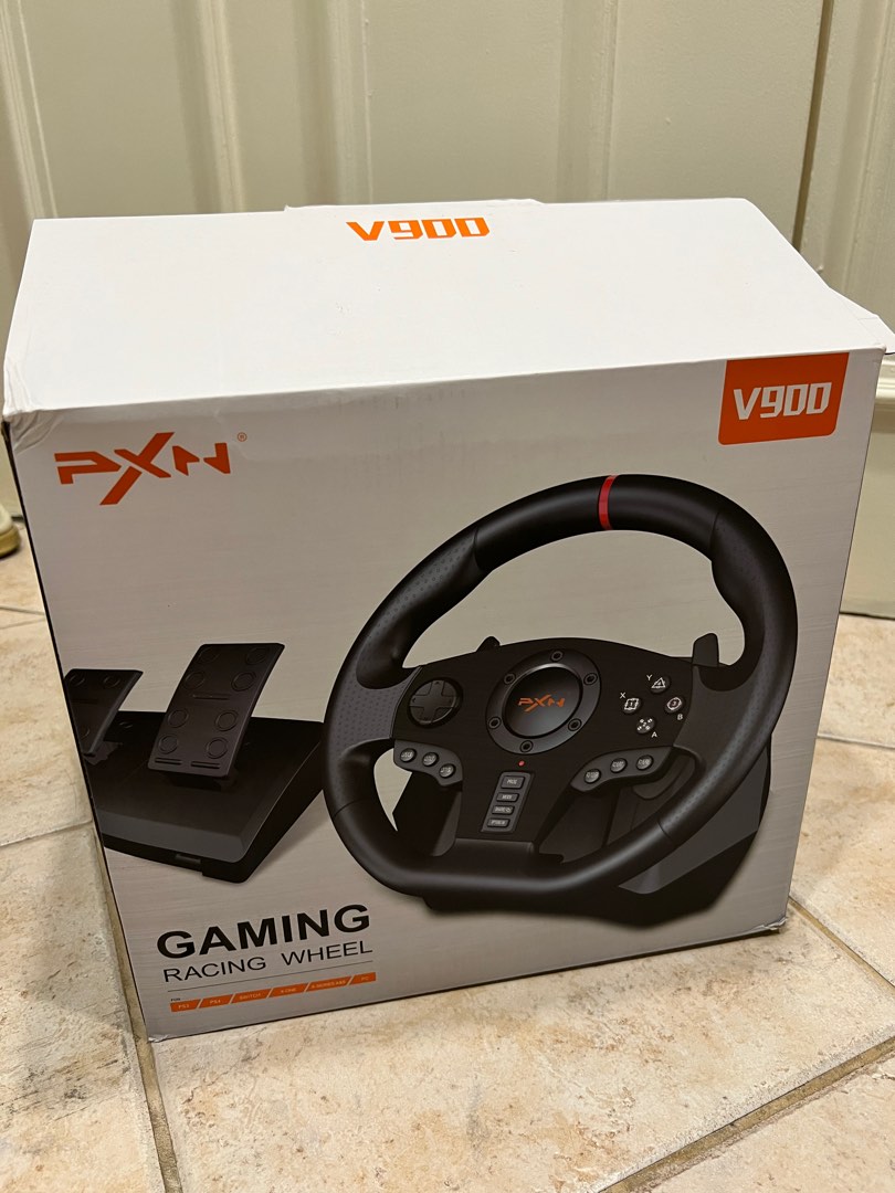 PXN V900 Gaming Steering Wheel, Video Gaming, Gaming Accessories