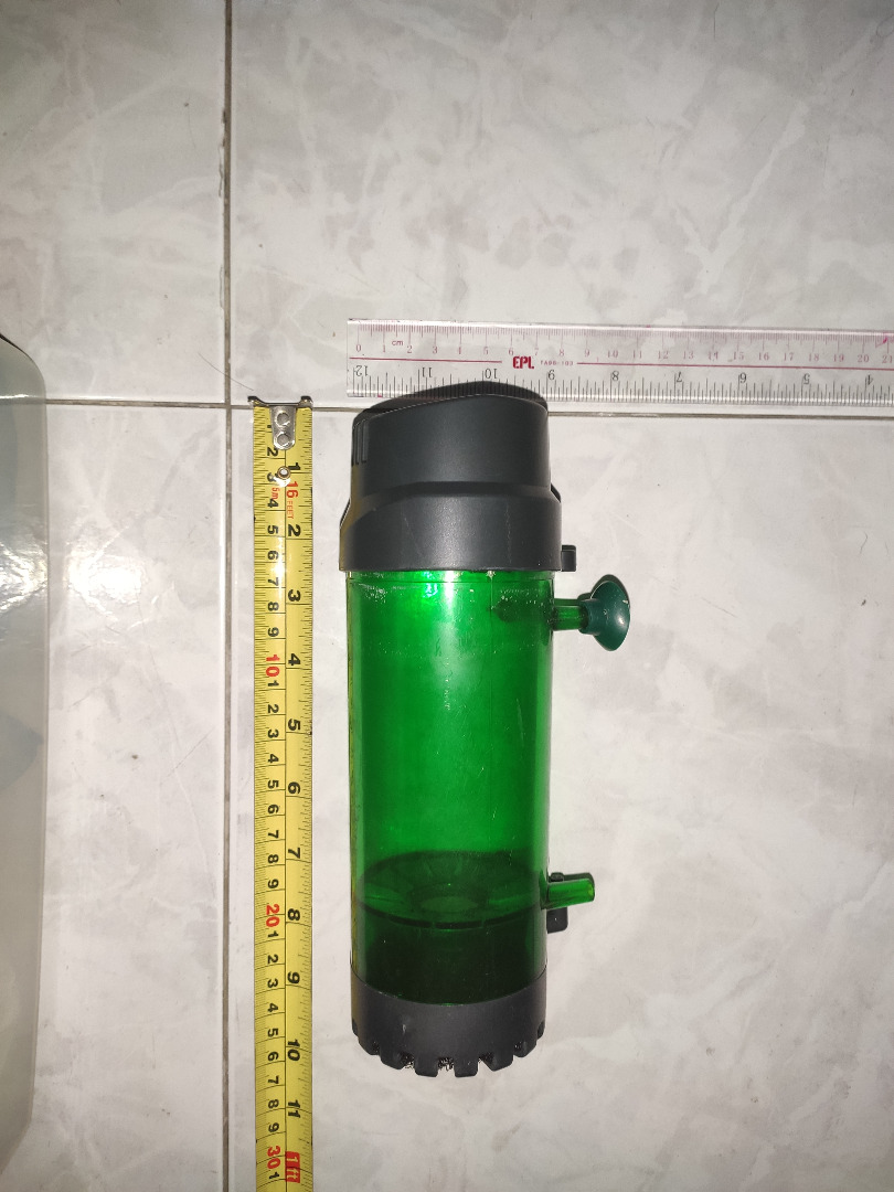 Qanvee Fluidized Moving Bed Filter Bubble Bio Media Filter, Pet