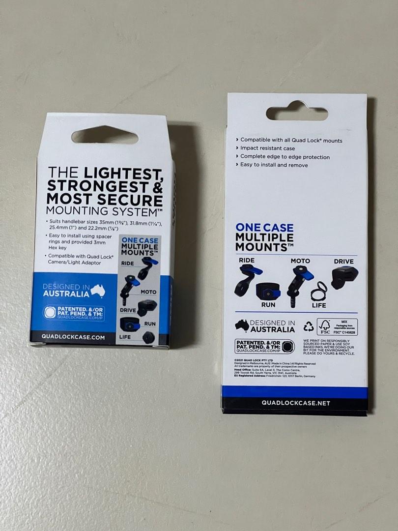 Quad Lock Bike Kit for iPhone 13 Pro, Mobile Phones & Gadgets, Mobile