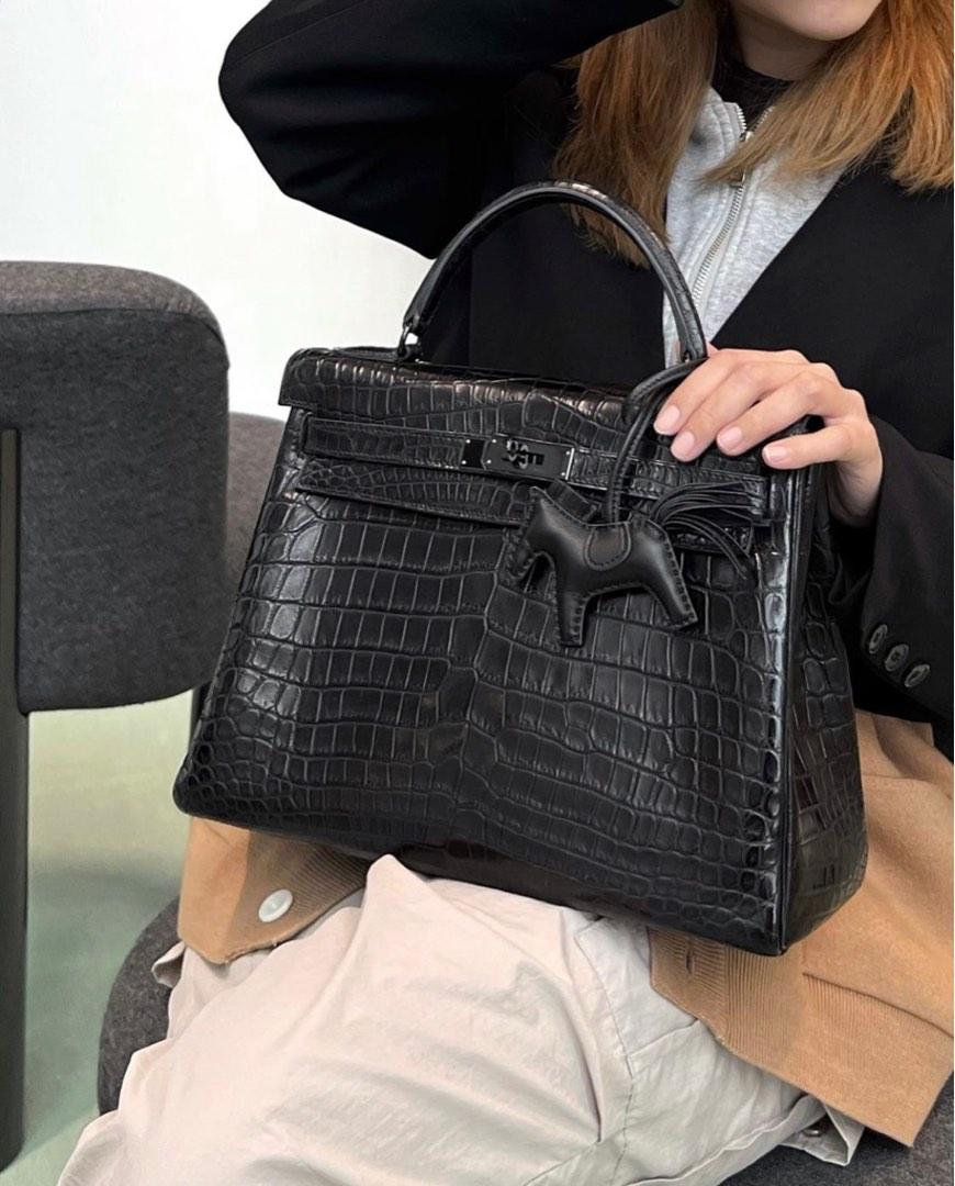 Hermes kelly 2025 so black 32