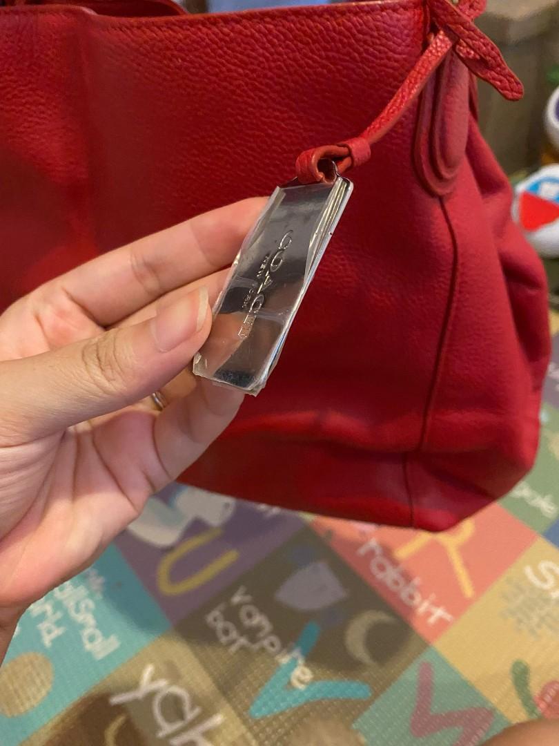 Red coach shoulder bag Women s Fashion Bags Wallets Shoulder