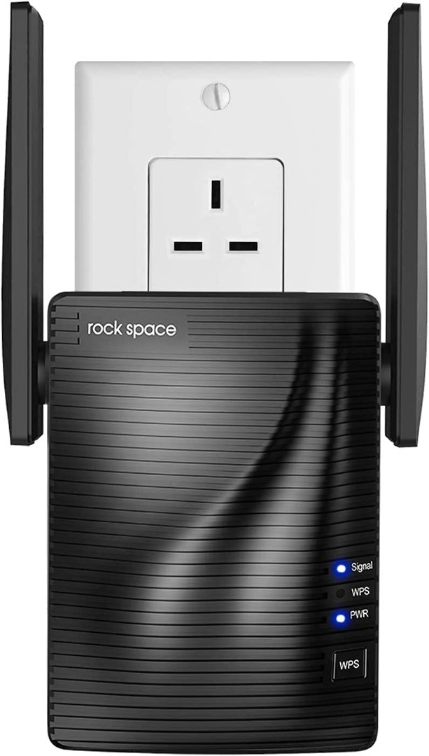 Rockspace AC1200 WiFi Range Extender,1200Mbps Dual Band WiFi booster,2