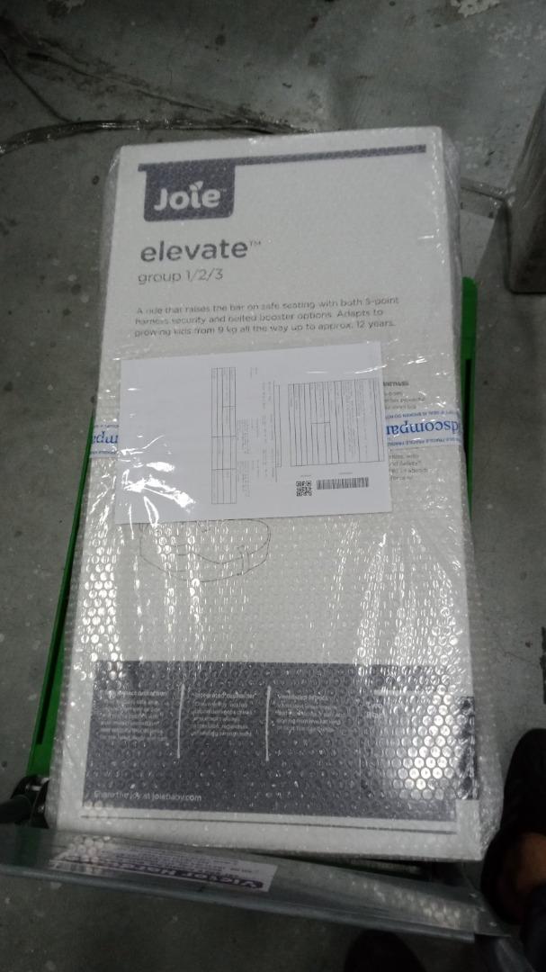 SALE! Joie Elevate Carseat (Category: Car Seats) located in Quezon City. Submitted by jean-briones0406 (Listing ID 1184402121, Image 1). Description: We are selling this Joie Elevate Carseat for only 4,800 from the original price of 6K! ✔️ Brand new ✔️ ETD is 1-3 business days process and delivery after payment verification for Metro Manila! ✔️ FREE delivery for Metro Manila areas. ✔️ Add 100 if COD(for Metro Manila) ✔️ Actual shipping cost appli