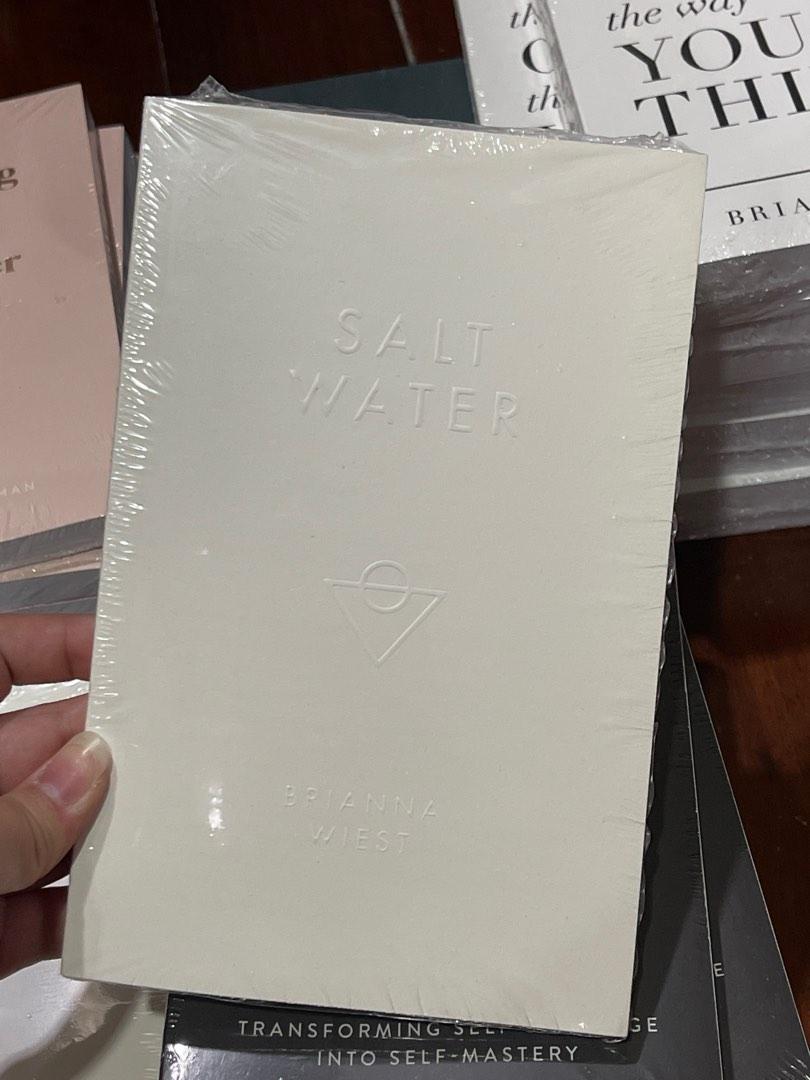 AUTHENTIC- Salt water by Brianna Wiest, Hobbies & Toys, Books
