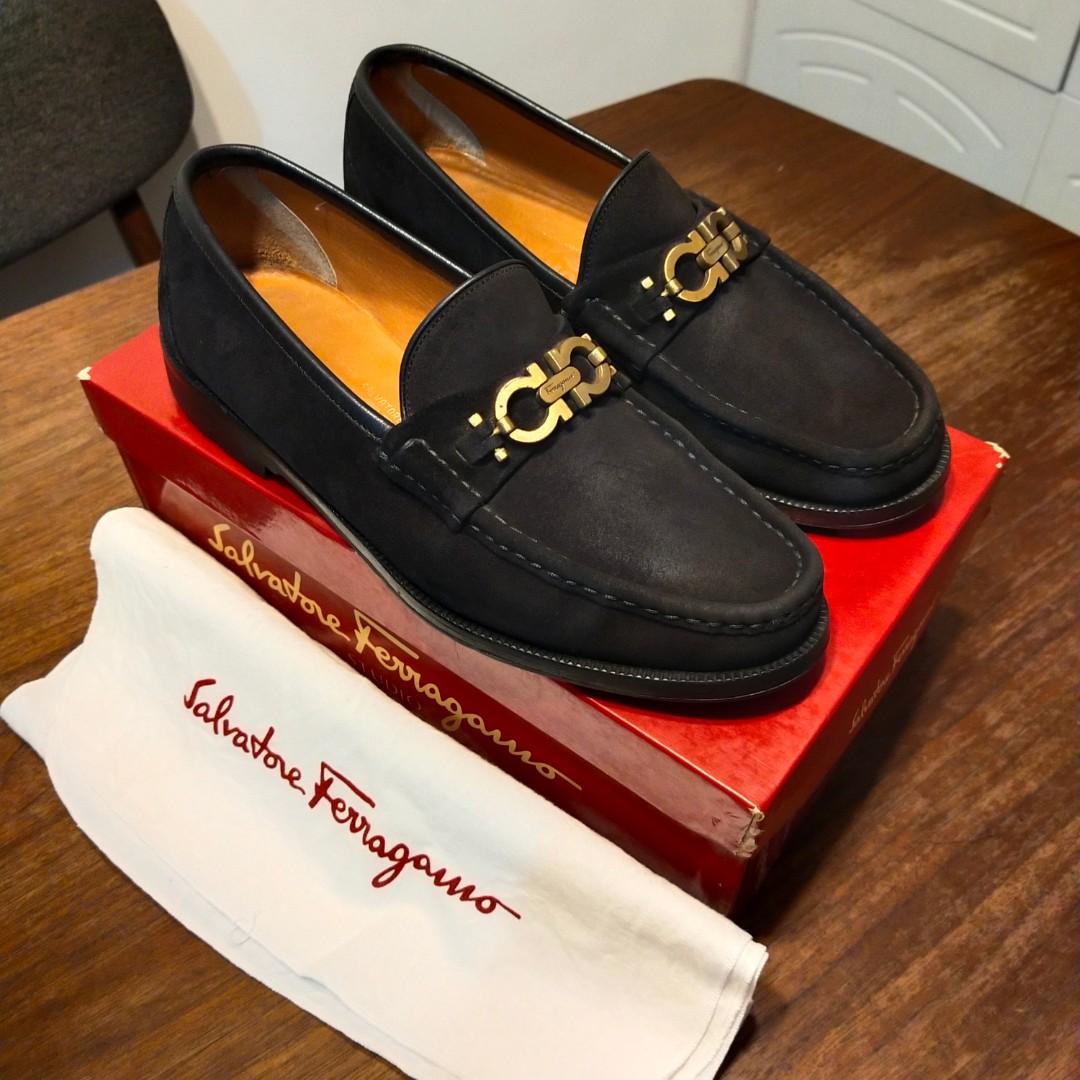 Salvatore Ferragamo Horse Bit Loafers 7US