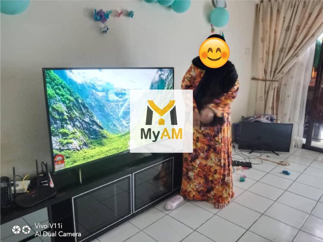 Samsung 65 Inch 4K UHD Smart LED TV Ansuran Mudah [Installment Plan