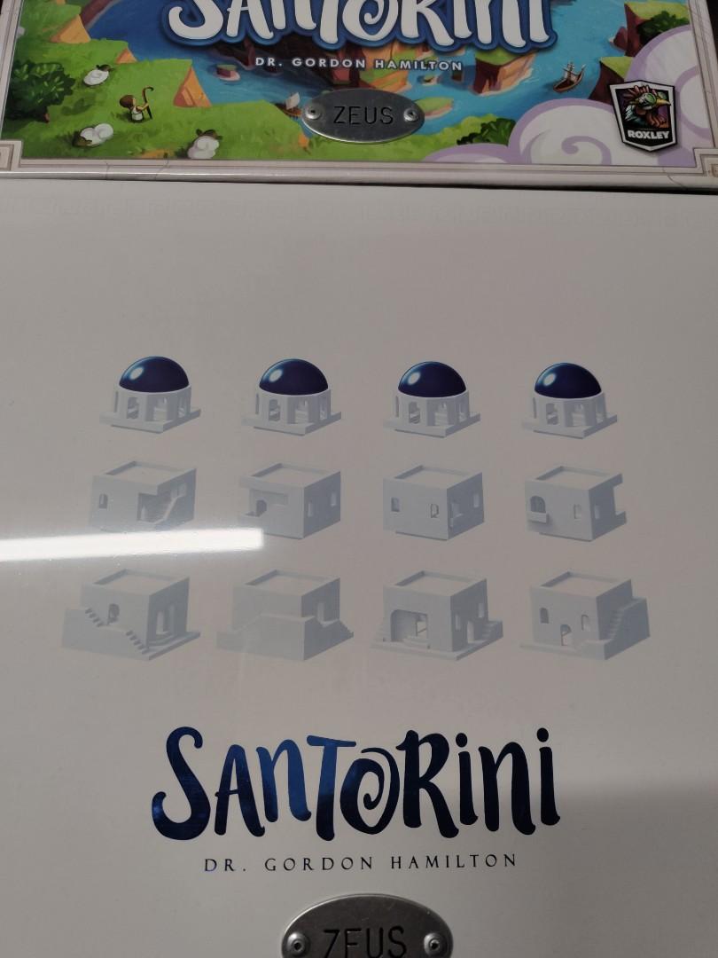 Santorini Zeus Edition Kickstarter Version, Hobbies &amp; Toys, Toys ...