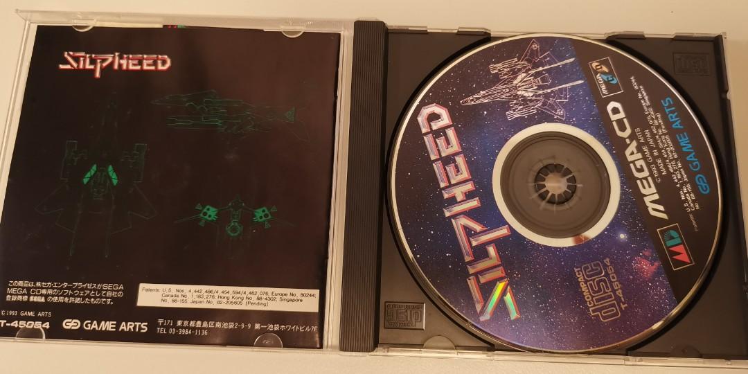 Silpheed Sur Mega-CD (Japon) - Complet, Jeu NTSC-J De 1993