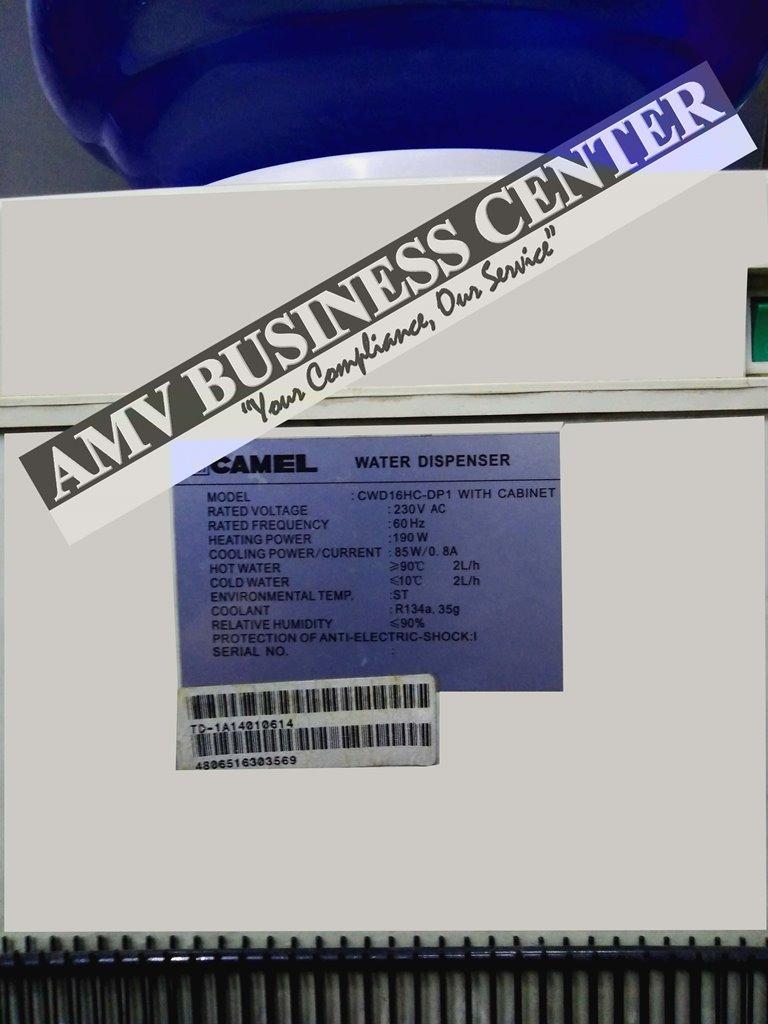 Selling Used Camel Water Dispenser (Hot & Cold), Furniture & Home