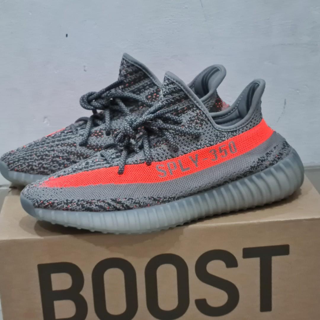 Sepatu Adidas Yeezy Boost 350 V2 Beluga Reflective no 43 Original Authentic