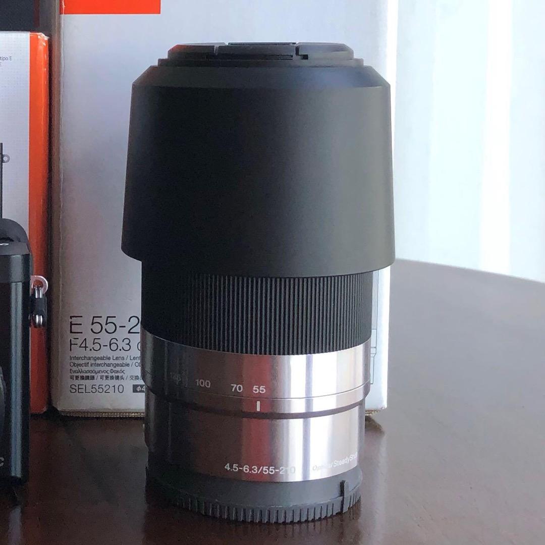 Sony SEL55120 Lens (E55-210mm) Silver