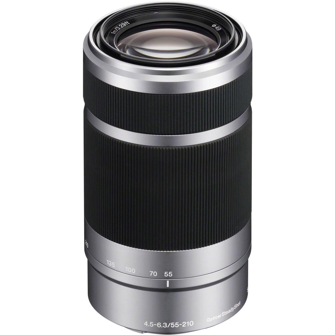 Sony SEL55120 Lens (E55-210mm) Silver