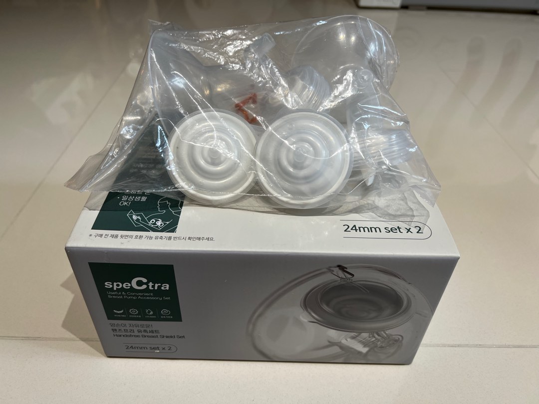 Spectra handsfree and normal flanges 24mm, Babies & Kids, Nursing