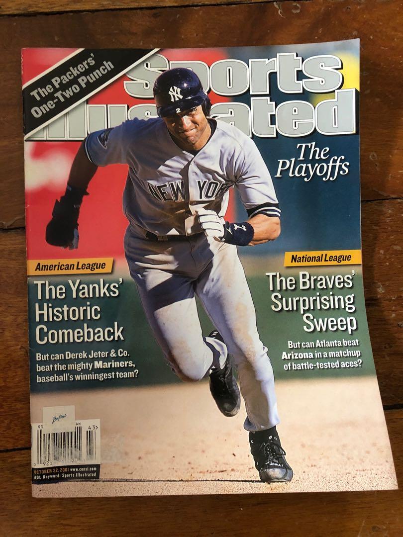 Sports Illustrated Derek Jeter Cover 2001 Issue, Hobbies & Toys, Books ...