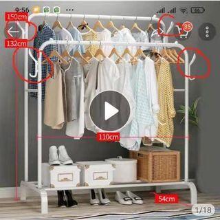 Stand Hanger Putih
