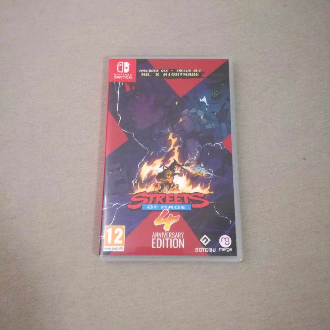 Streets of Rage 4 Anniversary Edition, Video Gaming, Video Games ...