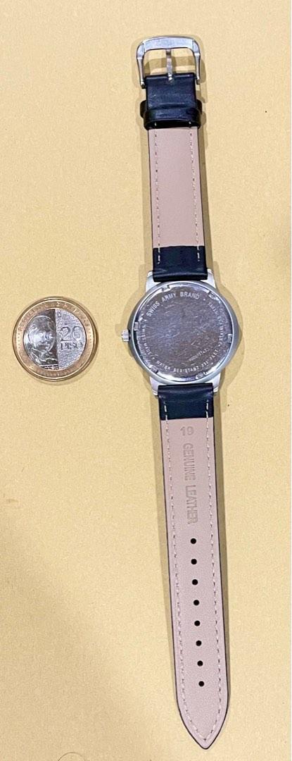 Swiss Army Unisex Watch (Category: Men's Watches) located in Paranaque City. Submitted by sole2squeeze (Listing ID 1184325394, Image 2). Description: Preowned Case diameter 40mm Lug to lug 46mm.