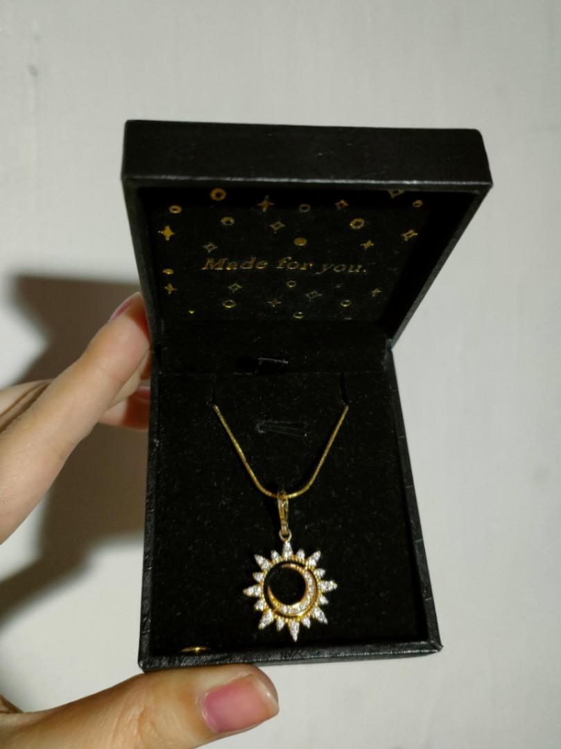 Tala by Kyla Sun and Moon Original Solar Eclipse Necklace 1