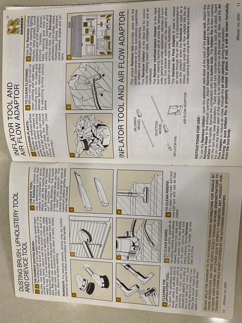 The Rainbow Cleaning System, TV & Home Appliances, Vacuum Cleaner