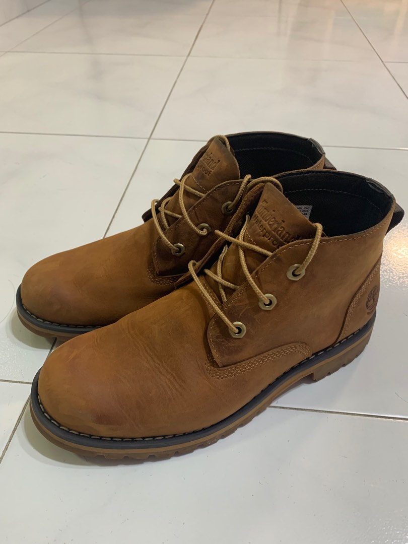 timberland larchmont chukka tan