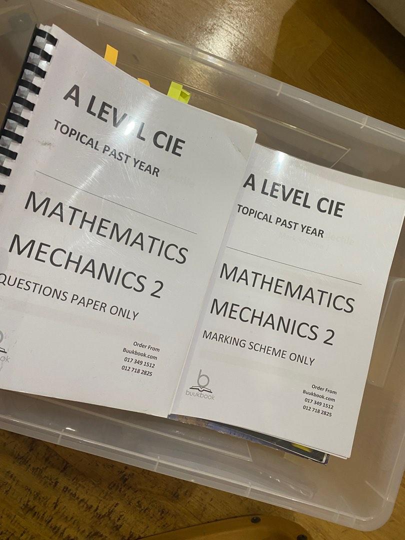 Topical Further Maths Mechanics Past Paper, Hobbies & Toys, Books ...