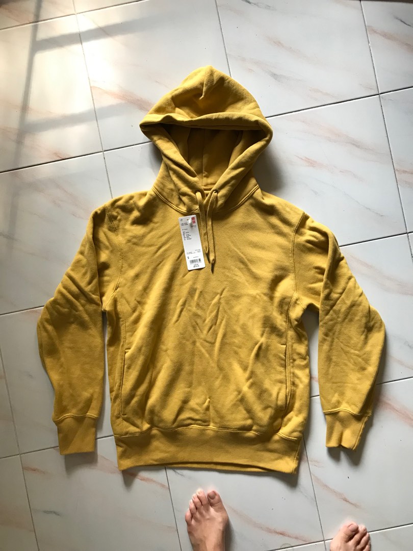 Uniqlo yellow hoodie hot sale