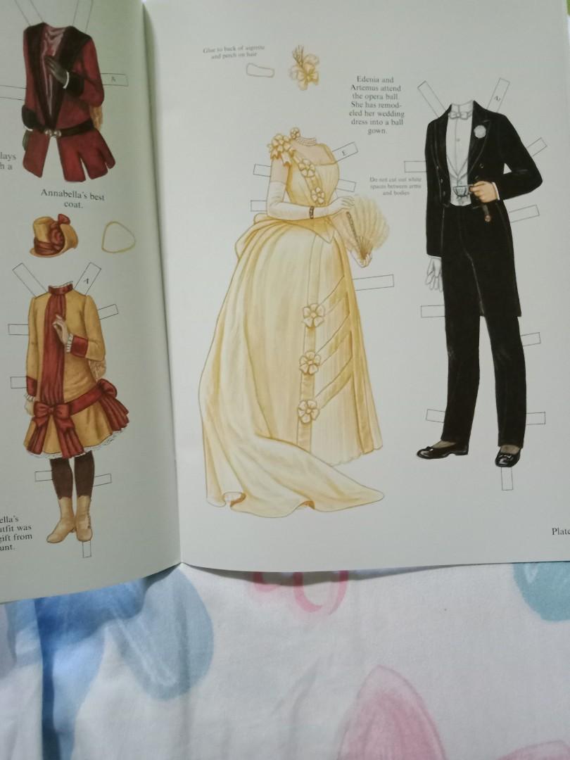 Victorian Family Paper Dolls, Hobbies & Toys, Books & Magazines