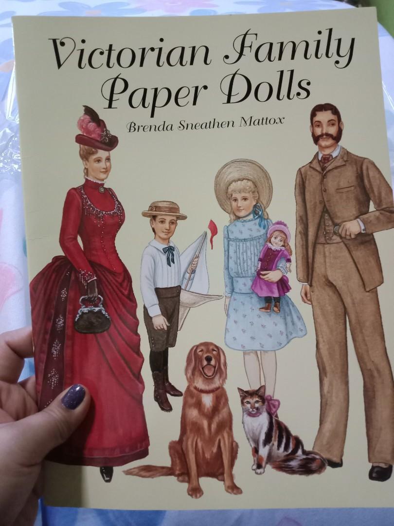 Victorian Family Paper Dolls, Hobbies & Toys, Books & Magazines