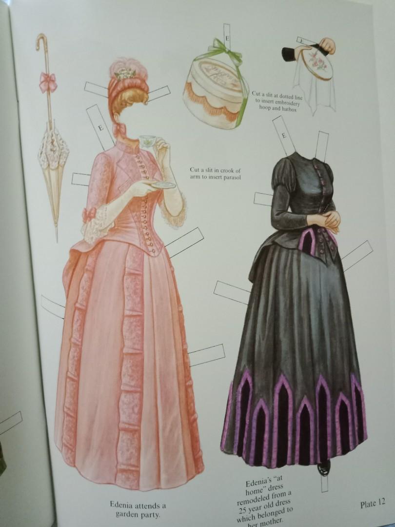 Victorian Family Paper Dolls, Hobbies & Toys, Books & Magazines