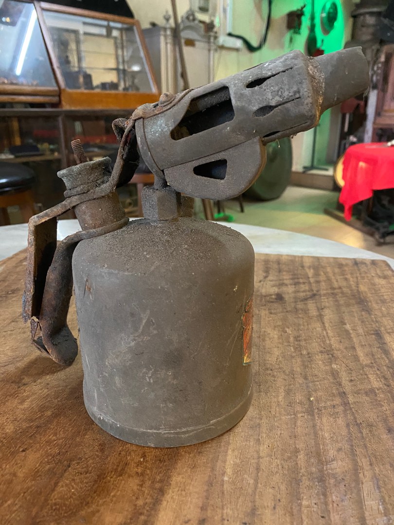 Vintage Brass Kerosene Blow Torch., Hobbies & Toys, Collectibles