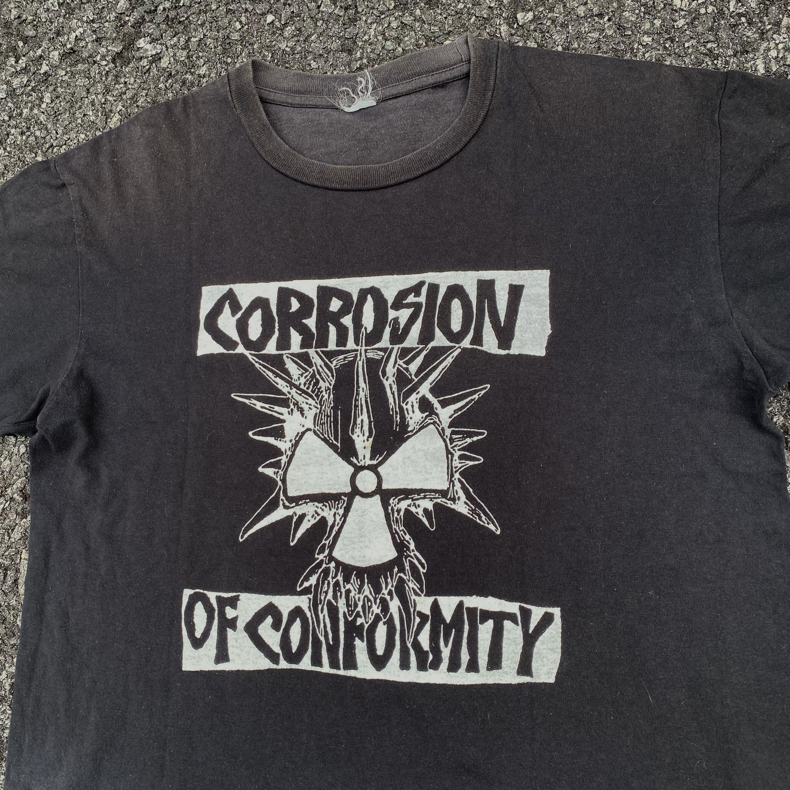 Vintage Corrosion Of Conformity Metal Band Tee Vtg Promo Tshirt